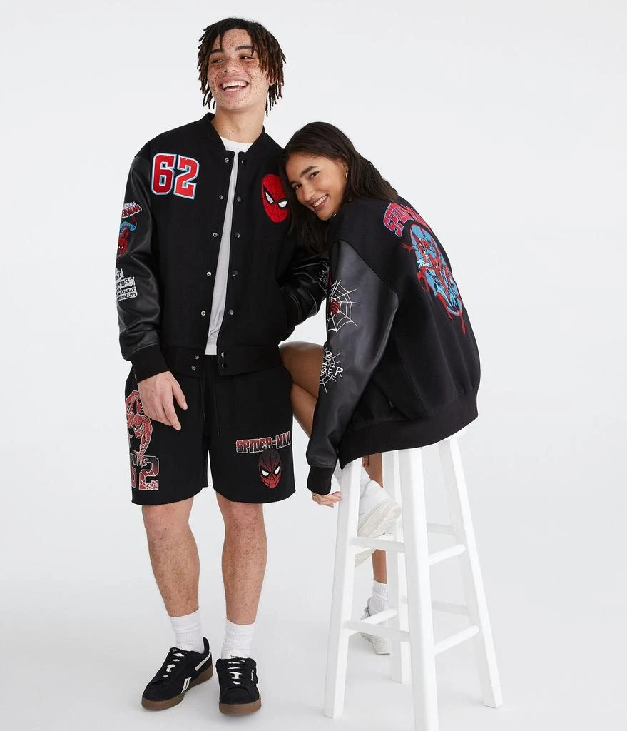 Aeropostale Marvel | Spider-Man Varsity Bomber Jacket 1