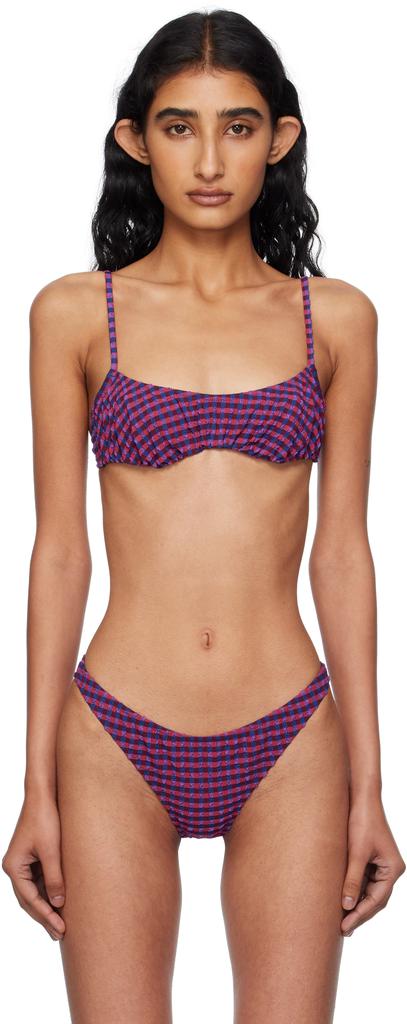 Fruity Booty Red Radicchio Bikini Top
