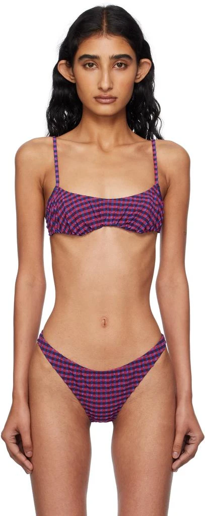 Fruity Booty Red Radicchio Bikini Top 1