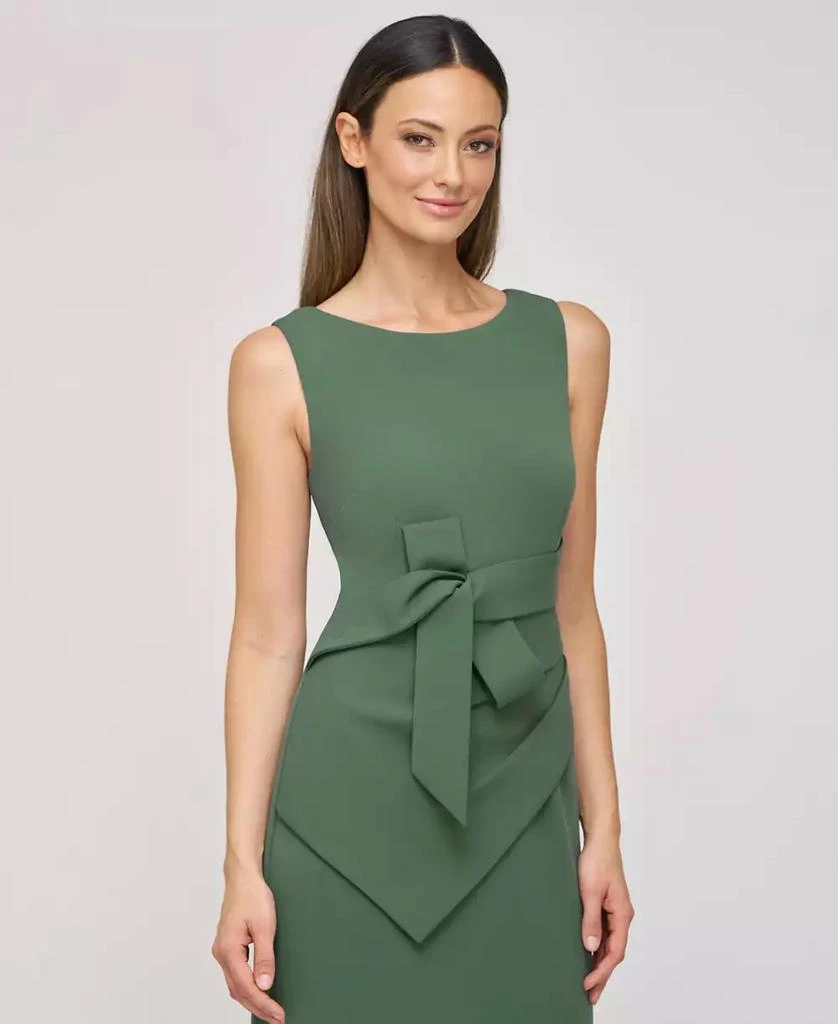 JS Collections Women's Tianna Sleeveless Folded-Waist Gown 4
