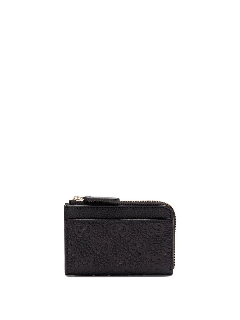 Gucci Gucci `Gg Emblem` Zip Card Case 1