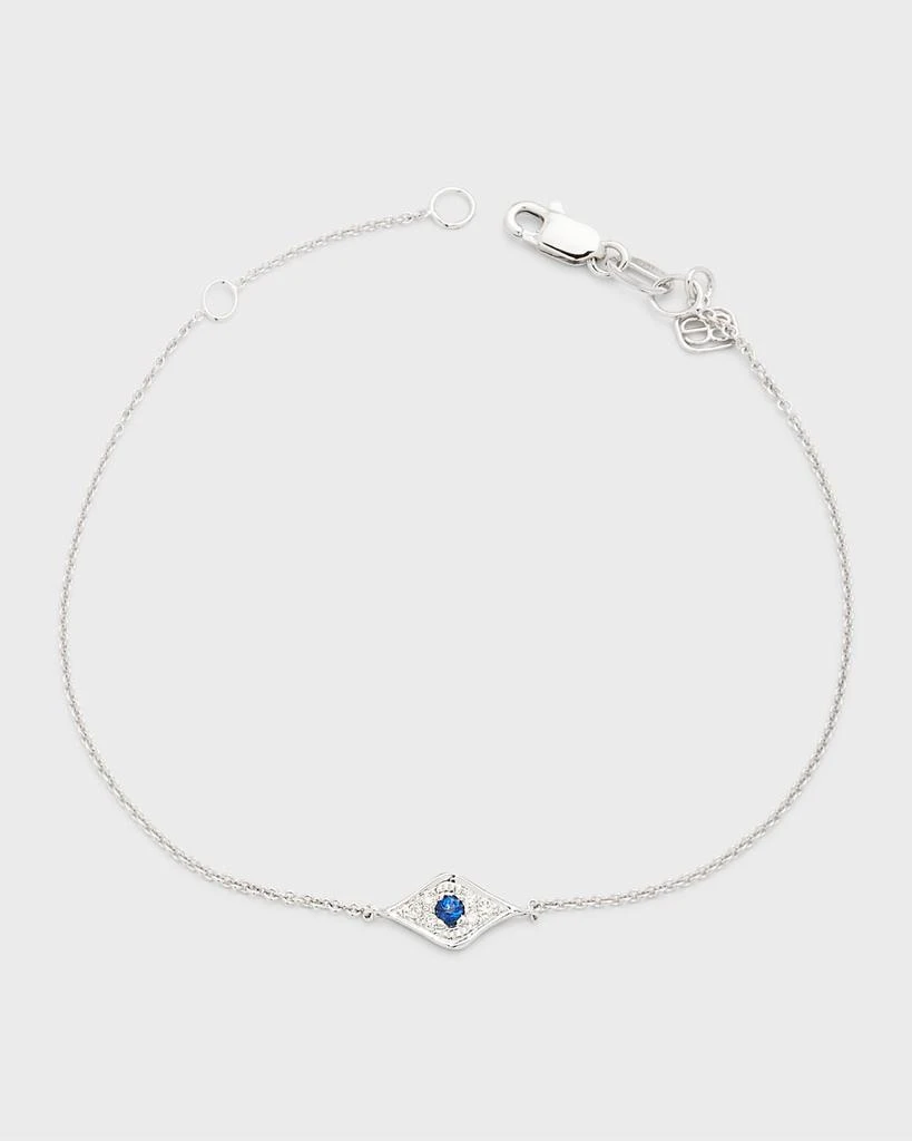 Sydney Evan Mini Diamond Evil Eye Bracelet