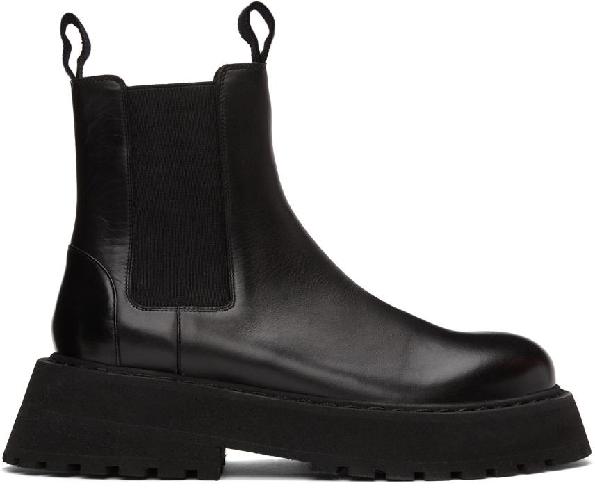 Marsèll Black Micarro Beatles Boots