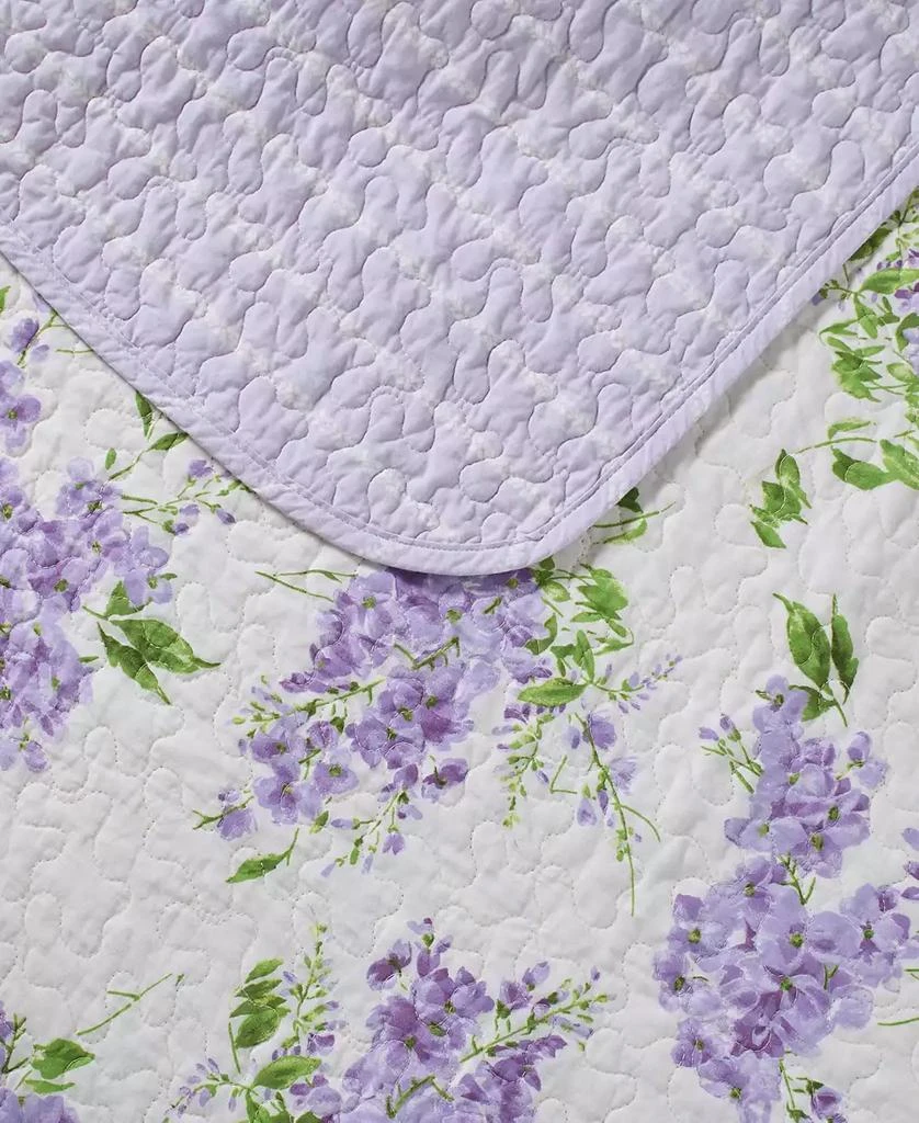Laura Ashley Keighley Cotton Reversible 2 Piece Quilt Set, Twin 4