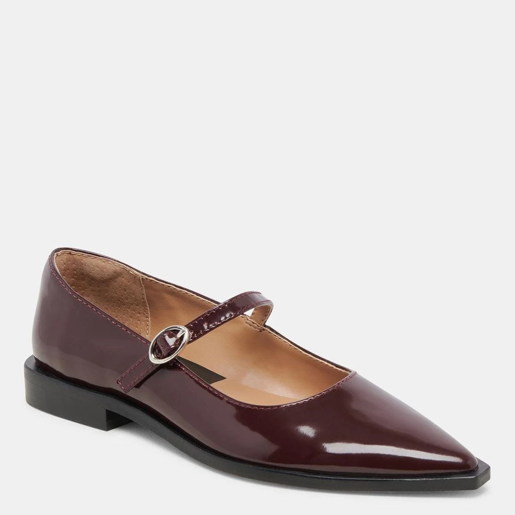 Dolce Vita Largo Flats Cranberry Patent Leather 2