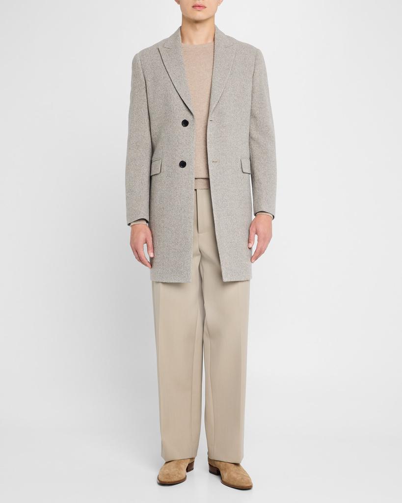 Cardinal of Canada Men's Sutton Herringbone Topcoat
