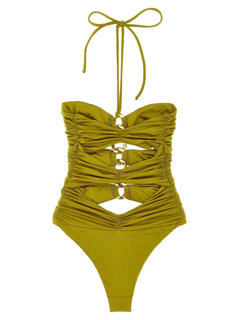 ELISABETTA FRANCHI Women
s Chain One-Piece Swimsuit 2