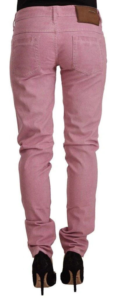 Acht Acht Pink Cotton Slim Fit Women Denim Skinny Jeans 3
