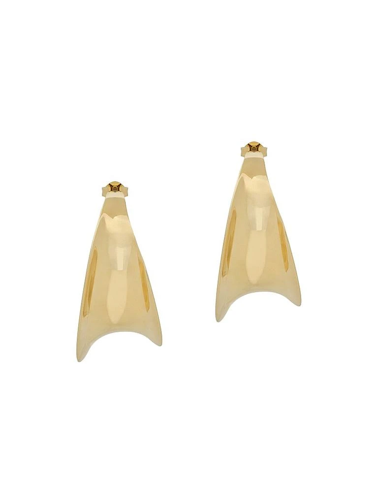 Yves Saint Laurent Hoop Earrings in Metal 2