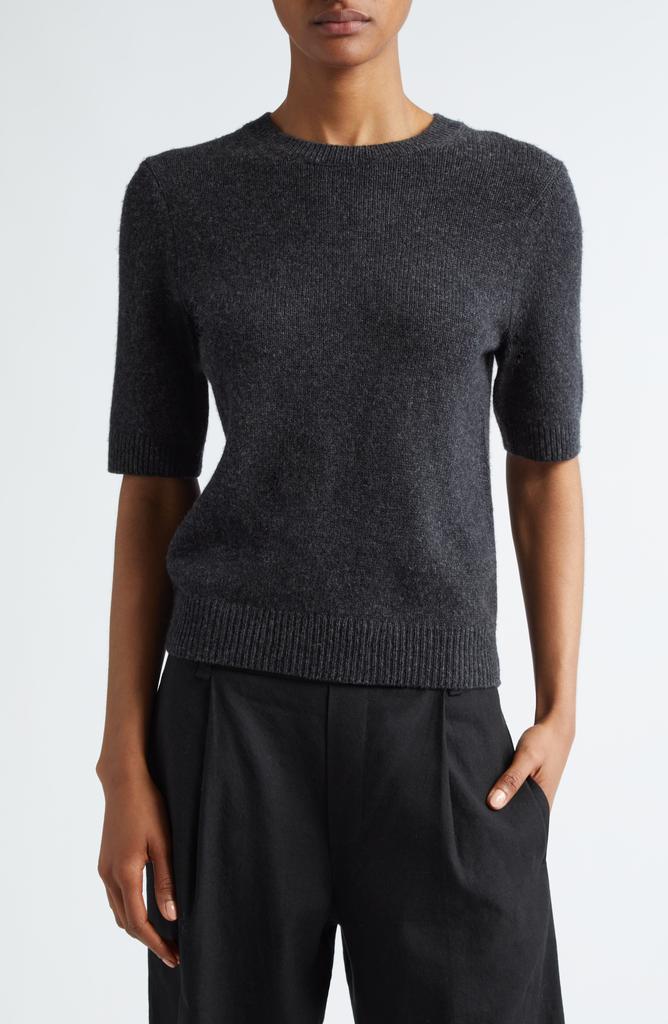 Vince Short Sleeve Wool & Cashmere Sweater