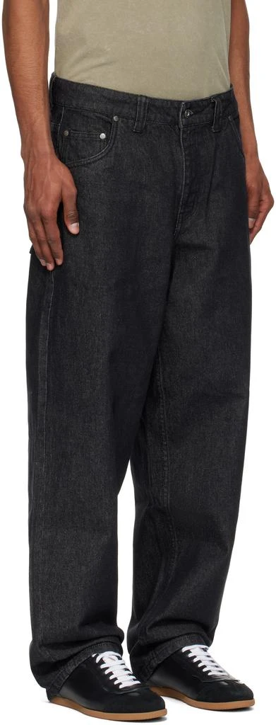 Dime Black Classic Baggy Jeans 2