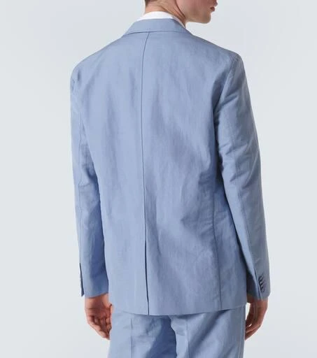 ORLEBAR BROWN Springfield linen and cotton blazer 4