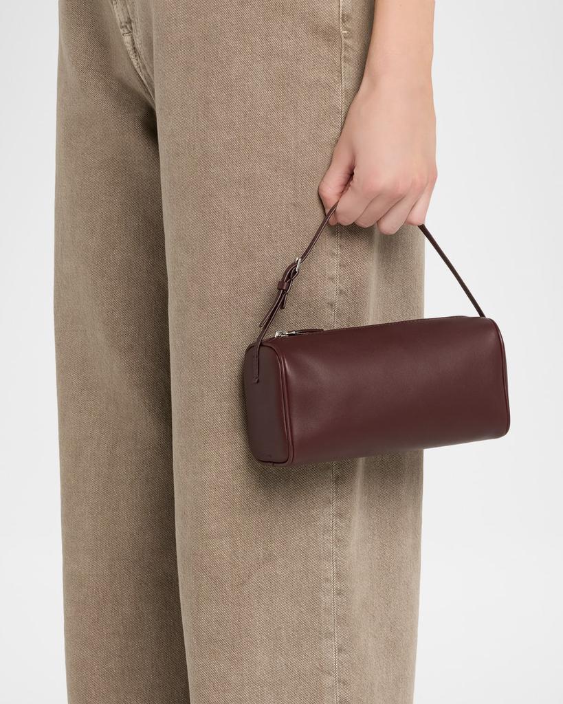The Row 90s Top-Handle Bag in Silk Leather