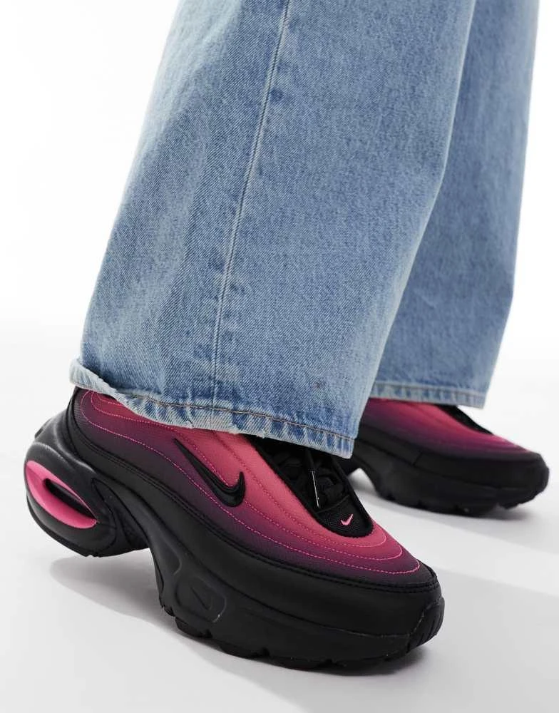 NIKE Nike Air Max Portal trainers black and pink 5