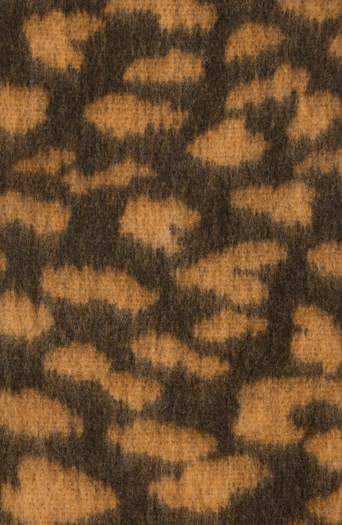 Kate Spade modern leopard yarn dyed scarf 2