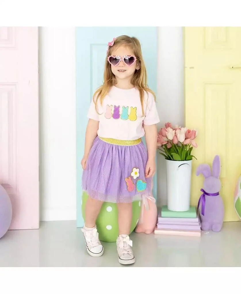 Sweet Wink Girls Pink Peeps Easter Clip Set 2