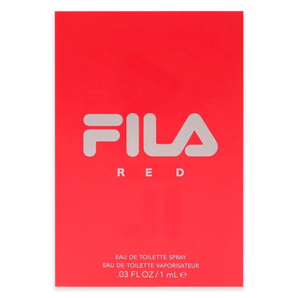 Fila Red by  for Men - 1 ml EDT Spray Vial (Mini) 3
