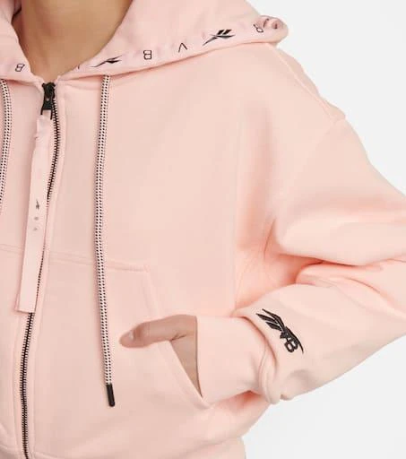 Reebok x Reebok cropped cotton hoodie 4