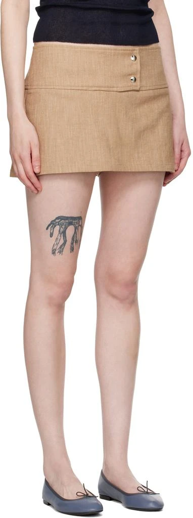 Paloma Wool Beige Souto Skort 2