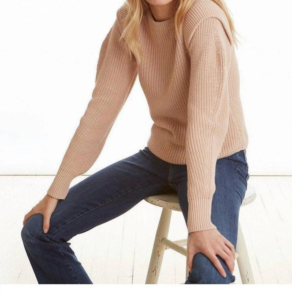 525 America Pullover Knit Sweater In Oat 3