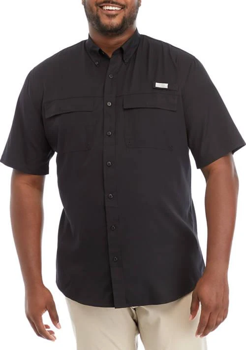 Ocean + Coast® Coast Big Tall Solid Fishing Shirt 1