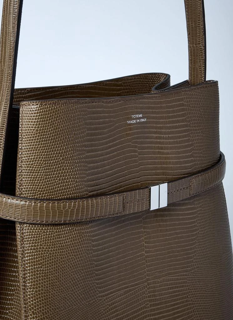 Totême Leather Belted Bucket Bag 4