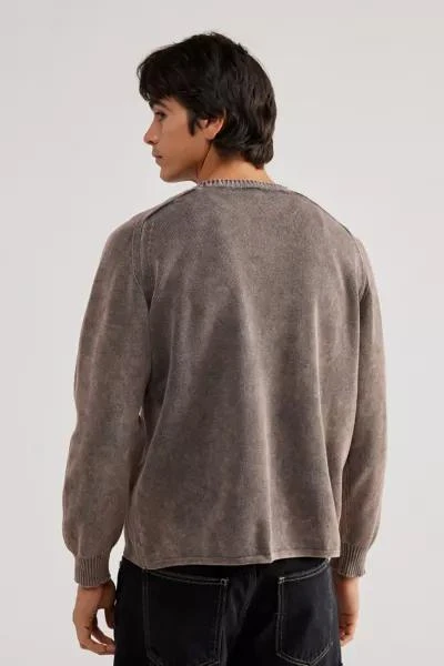 Urban Renewal Urban Renewal Remade Acid Wash Crew Neck Sweater 4