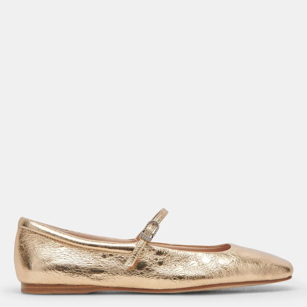 Dolce Vita Reyes Ballet Flats Pink Crinkle Patent 10