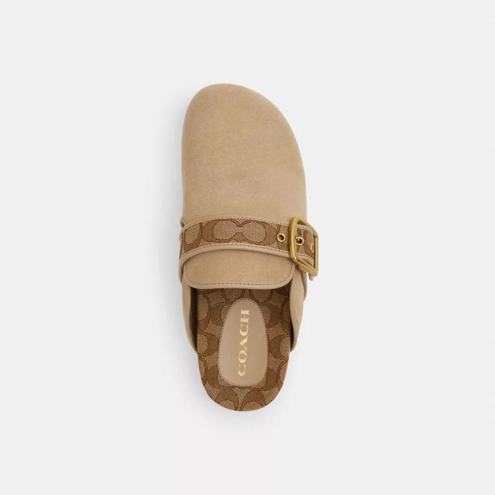 Coach Ashton Clog In Signature Jacquard 3