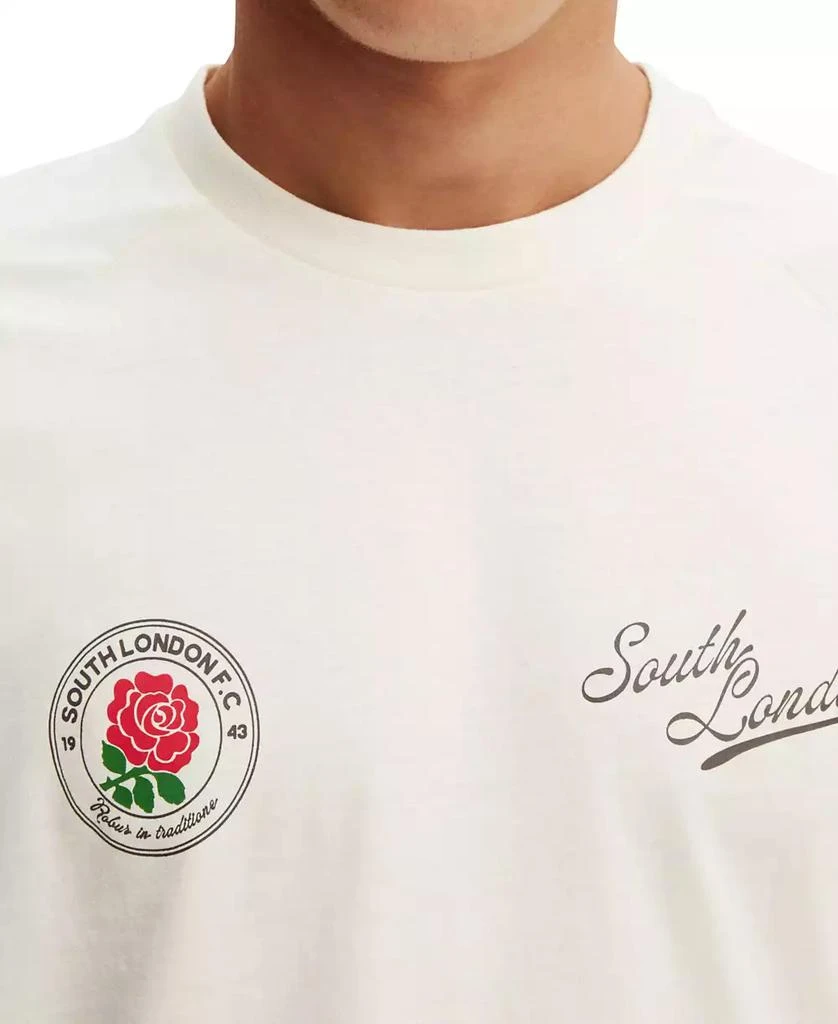 Cotton On Men's Long Sleeve Soccer T-Shirt 3