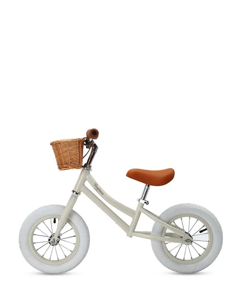 Baghera Balance Bike White 
Helmet - Ages 3-6 7