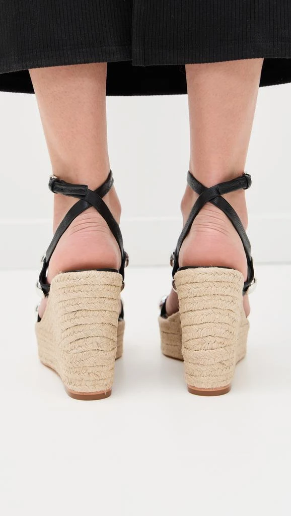 Cinq  Sept Georgia Studded Wedge Espadrilles 4
