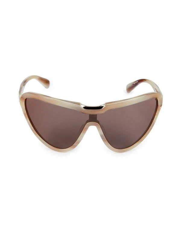 Max Mara 139MM Reverse Cat Eye Shield Sunglasses 1