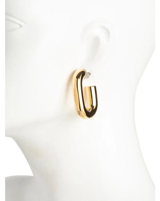 Paco Rabanne Made In Italy Xl Link Hoops 2