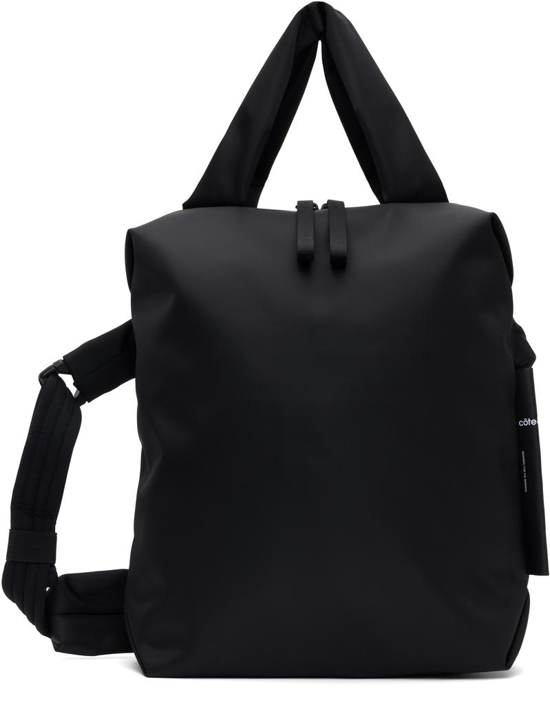Côte & Ciel Black Rour Sleek Backpack