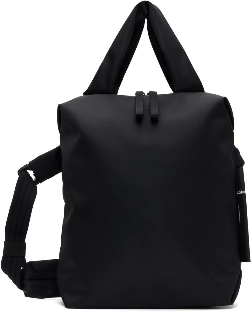 Côte & Ciel Black Rour Sleek Backpack 1
