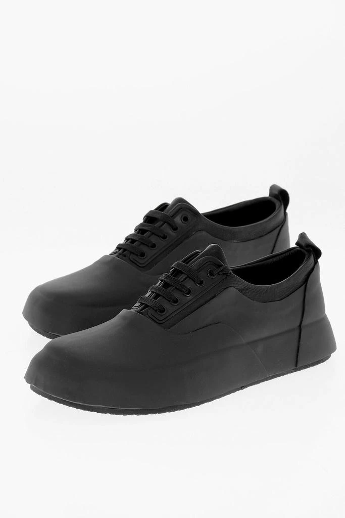 Ambush Ambush Solid Color Leather and Rubber Low-Top Sneakers 1