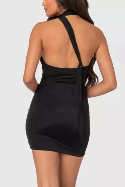 Edikted Edikted Geneva Asymmetric Scarf Dress 5