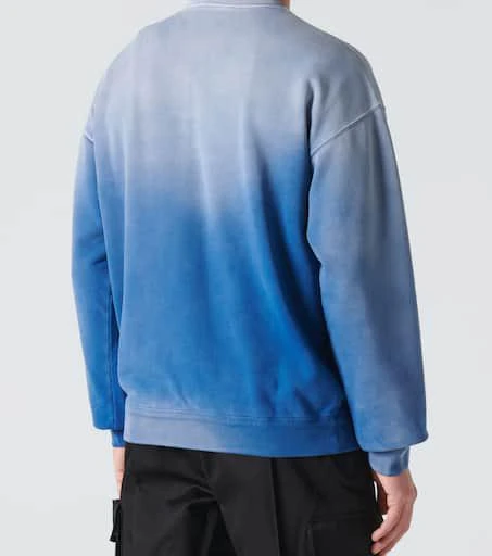 Versace Medusa tie-dye cotton jersey sweatshirt 4