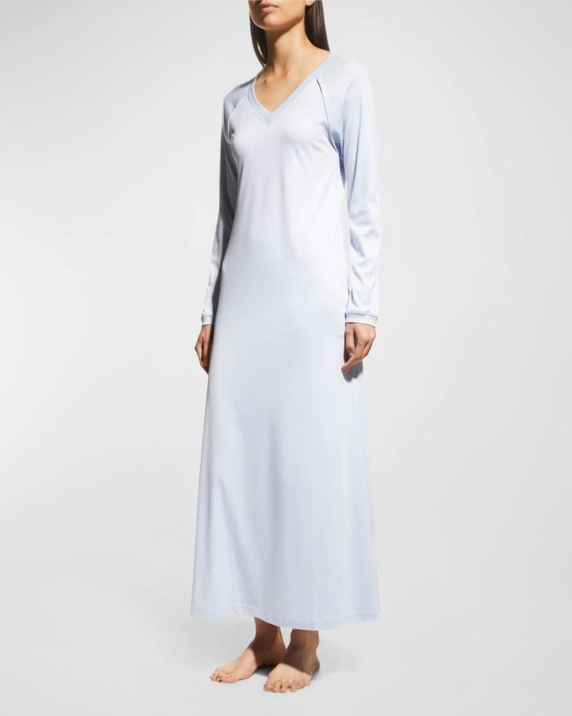 Hanro Pure Essence Long-Sleeve Nightgown 3