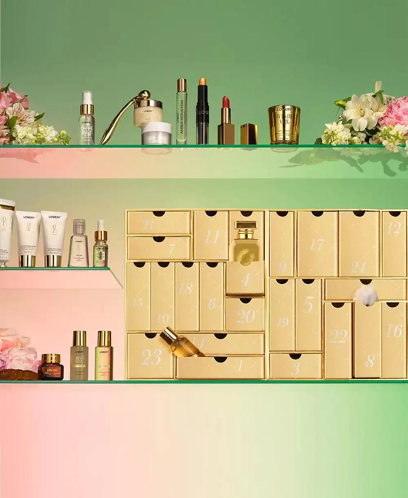 Lovery 24-Pc. Luxury Skincare and Beauty Advent Calendar Set 3