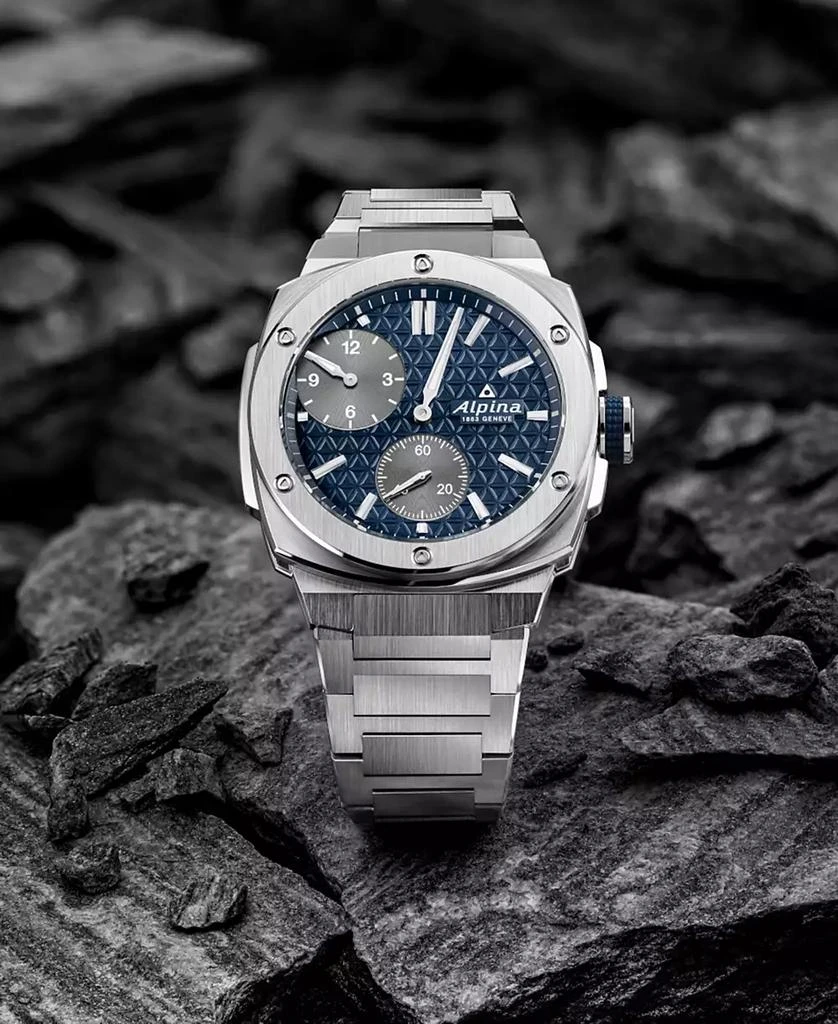 Alpina Men
s Swiss Automatic Alpiner Extreme Regulator Stainless Steel Bracelet Watch 41mm 3