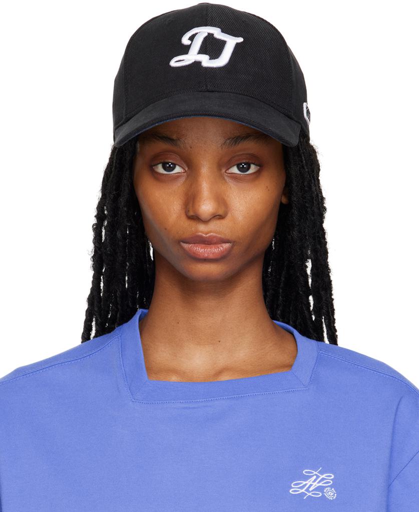 ADER error Black Six-Panel Variant Cap