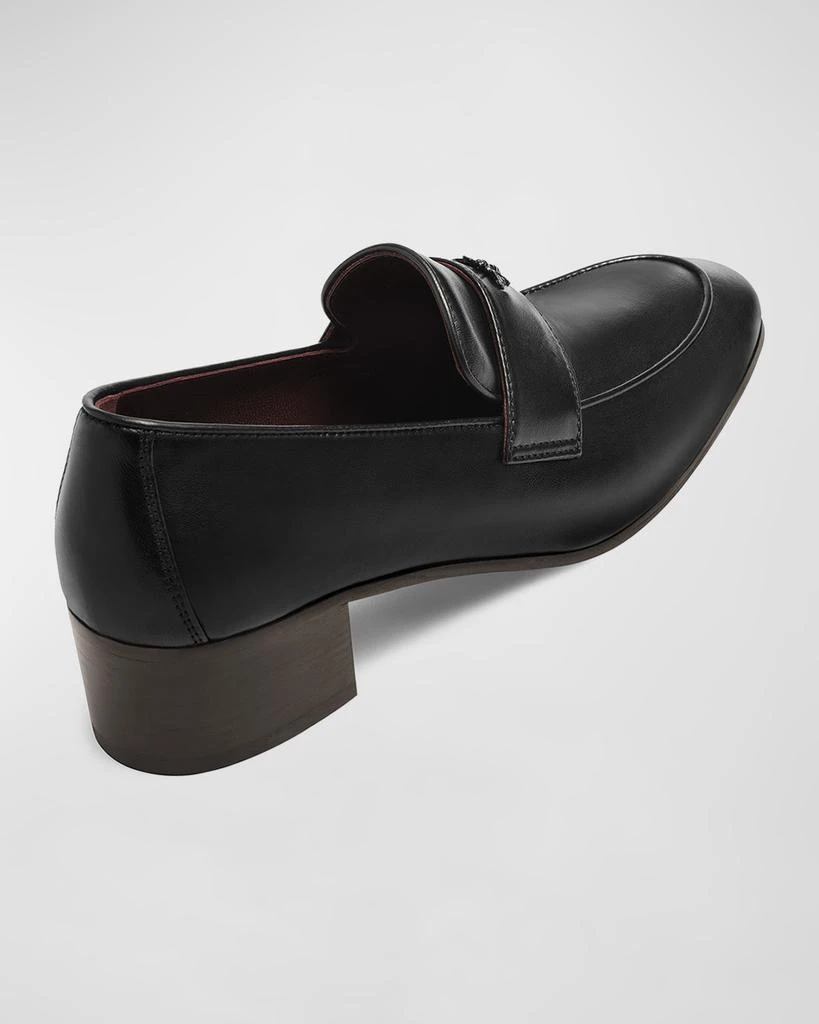 Bougeotte Leather Flat Loafers 3