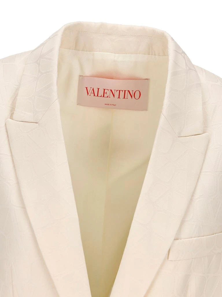 Valentino Valentino Toile Iconographe Straight Hem Blazer 3