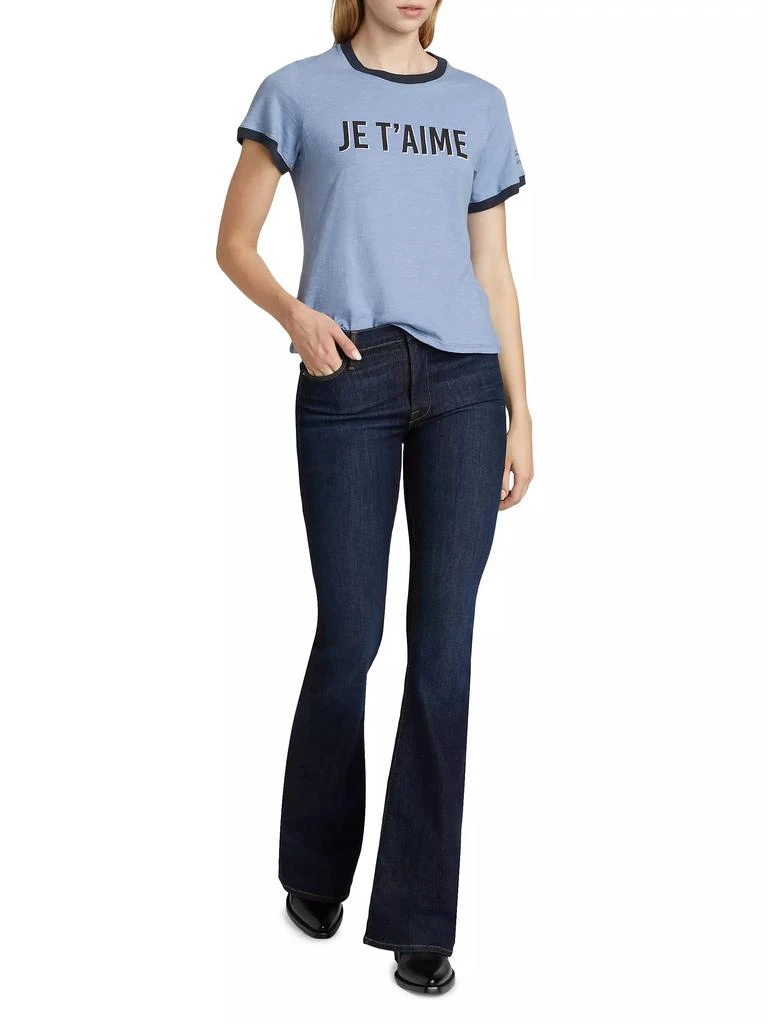 Cinq à Sept Je T'aime Ringer T-Shirt 2