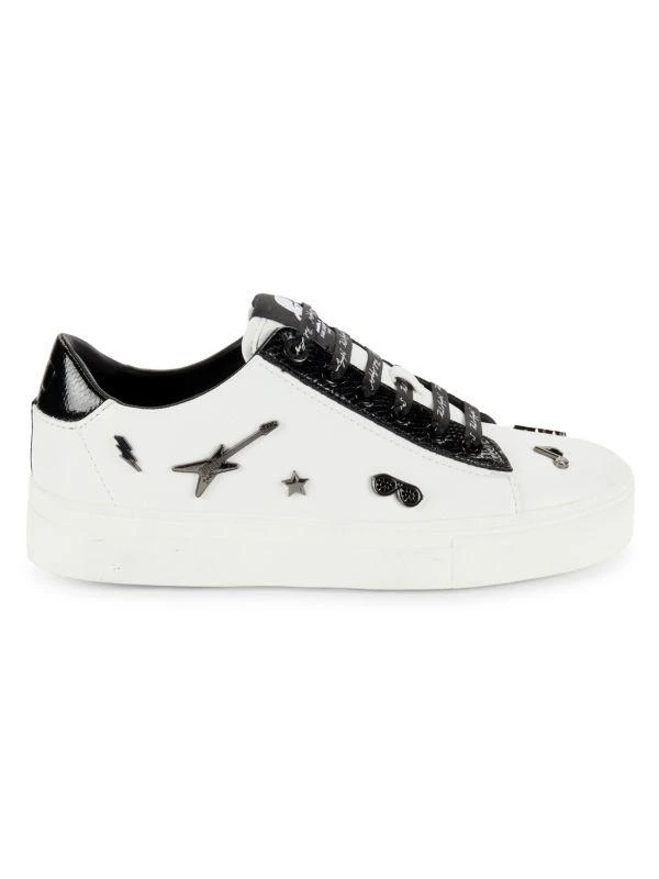 Karl Lagerfeld Paris Cate Rocker Logo Low Top Sneakers 1