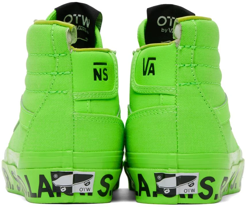 Vans Green S.R. STUDIO. LA. CA. Edition Sk8-Hi Sneakers 2