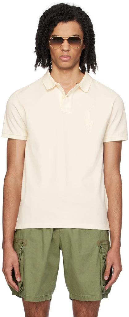 Ralph Lauren Off-White Big Pony Polo 1