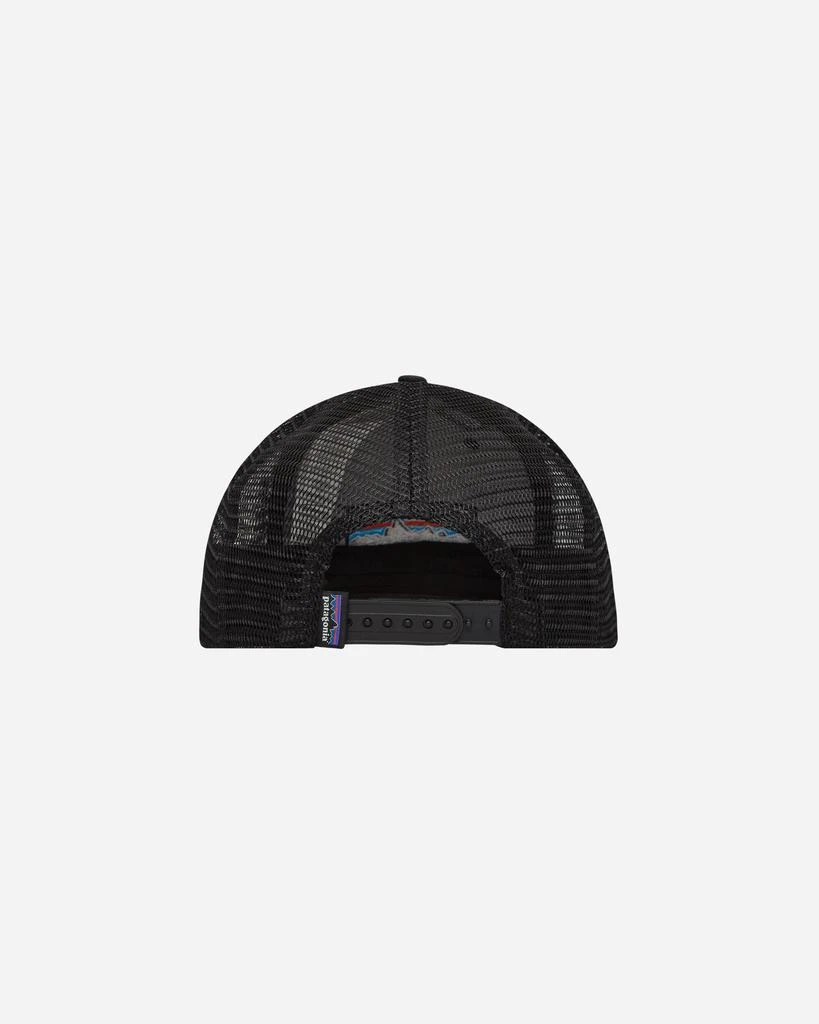 Patagonia P-6 Logo Lopro Trucker Hat Black 4